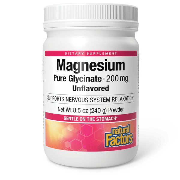 Magnesium Pure Glycinate 200 mg 8.5 oz Powder Unflavored, image-hi-res