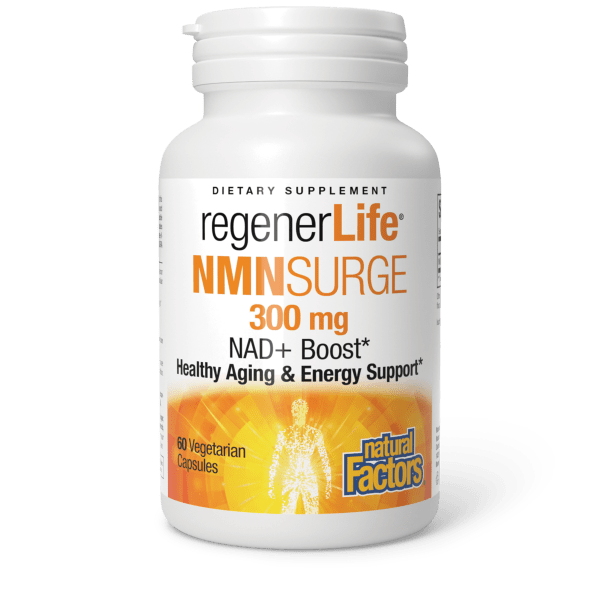 NMNSurge 300 mg 60 Vegetarian Capsules, image-hi-res