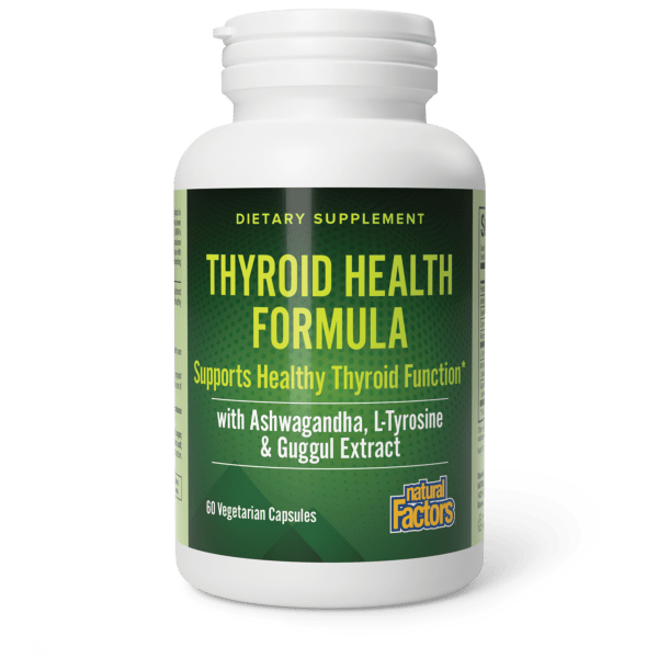 Thyroid Health Formula 60 Vegetarian Capsules, image-hi-res