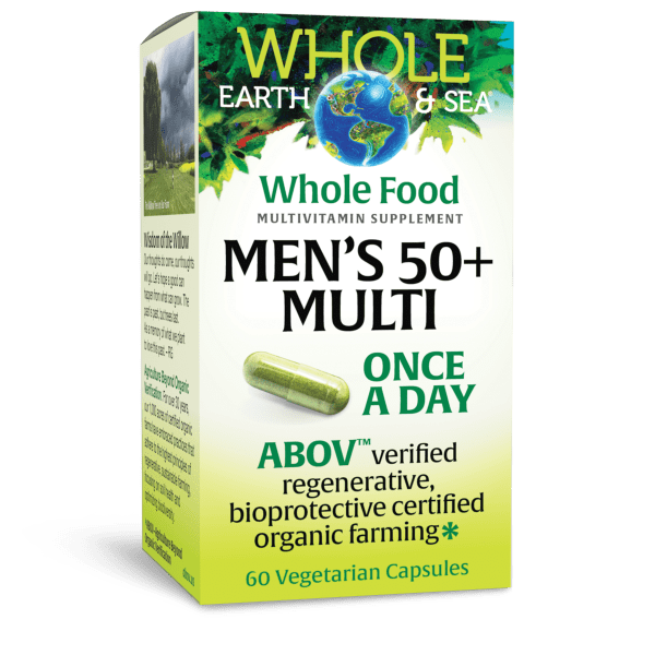 Men's 50+ Once A Day Multivitamin & Mineral 60 Vegetarian Capsules, image-hi-res