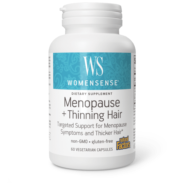 WomenSense Menopause + Thinning Hair 60 Vegetarian Capsules, image-hi-res