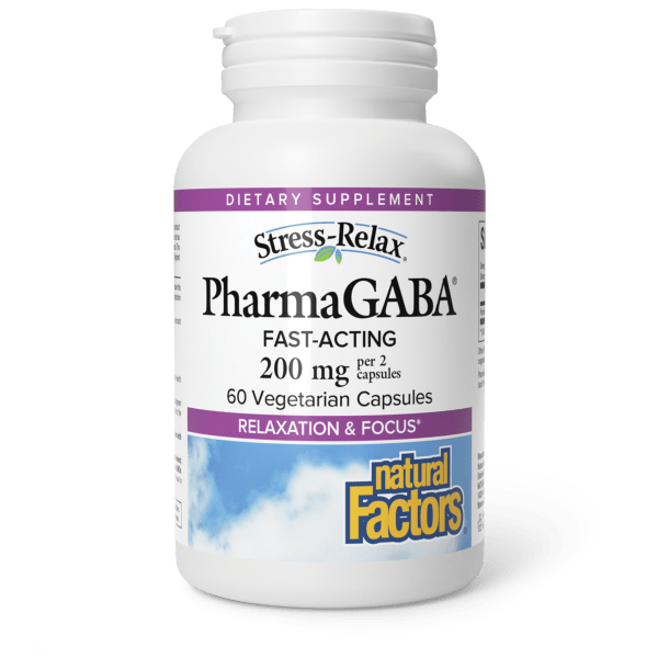 PharmaGABA®  100 mg  60 Vegetarian Capsules, image-hi-res