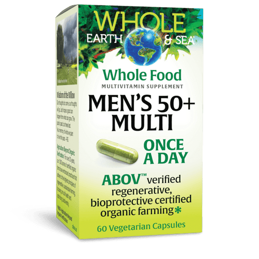 Men's 50+ Once A Day Multivitamin & Mineral   60 Vegetarian Capsules, image-hi-res