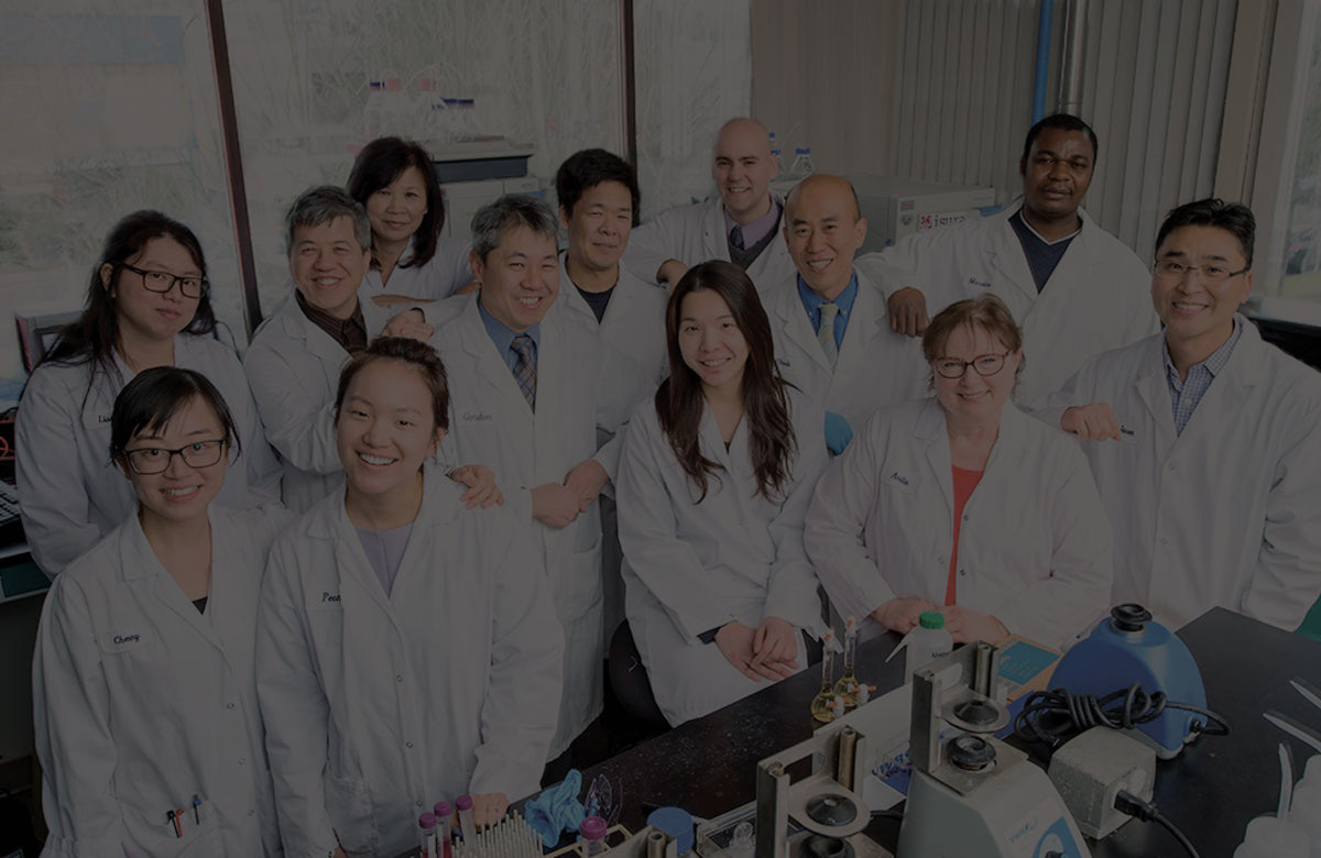 Team of scientists in a lab