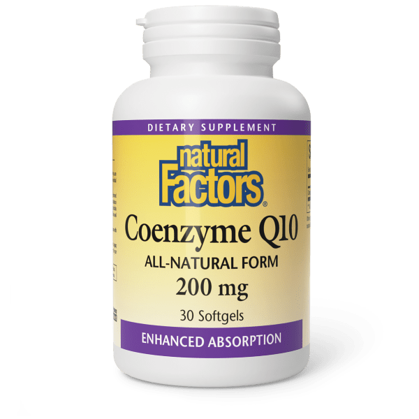 Coenzyme Q10 100 % Natural 200 mg