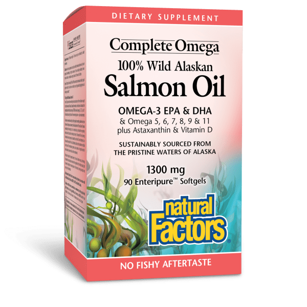 Complete Omega 100% Wild Alaskan Salmon Oil