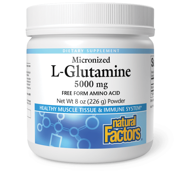 Micronized L-Glutamine Amino Acid 5,000 mg Powder