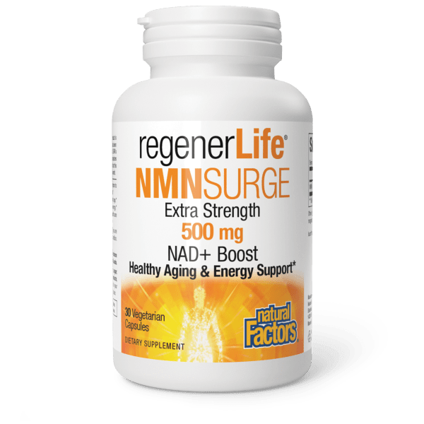 regenerLife NMNSurge NAD+ Boost 500 mg